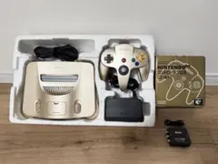 NINTENDO64 ゴールドモデル 変換コンバーター付き