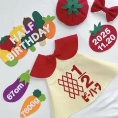 【4/17 発送】かわいいボレロ風のワンピース　キューピーハーフバースデー