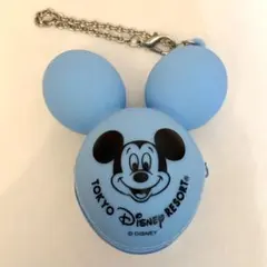 東京ディズニーリゾート バッグチャーム ケース ブルー