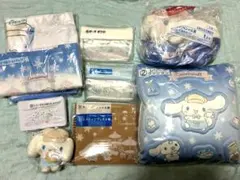 シナモロール ぬいぐるみ・グッズセット　サンリオくじ、一番くじ