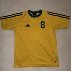 イエロー　Tシャツ　adidas