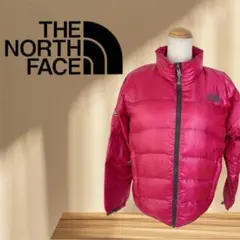 M THE NORTH FACE ピンク ライトダウンジャケット