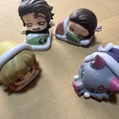 おねむたん 鬼滅の刃 にどね　アースカラー　ガチャ　4種類