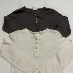 H&M カットソー　2枚セット　92サイズ　2y