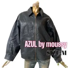 ⭐️A739⭐️ AZUL ♥ ヴィンテージ感 フェイクレザージャケット ブルゾン