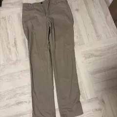 ベージュ チノパン コットン混合