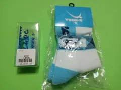 YASAKA 卓球非売品ソックス 【Lサイズ ブルー F-012】つぶケアー