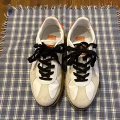 Onitsuka Tiger ホワイト/オレンジ スニーカー