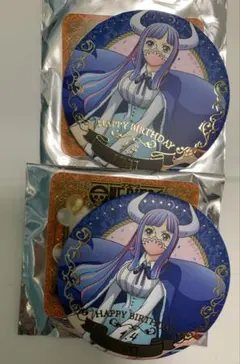 ONE PIECE バースデージュエリー缶バッジ　２個　うるティ