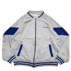 80s adidas コットン トラックジャケット スウェット ジャージ OLD
