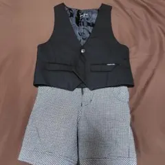 2点セット　COMME CA ISM フォーマル　スーツ　ベスト　卒園式　結婚式