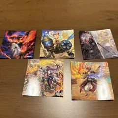 遊戯王 東映版 新品未開封 シールセット 5種類セット - メルカリ