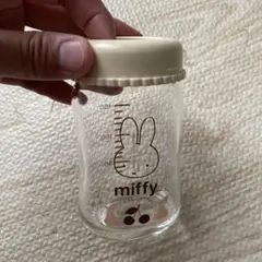 ミッフィー 哺乳瓶 ガラス製 160ml