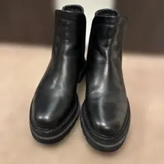 m`s様専用 ELVIO ZANON 黒サイドゴアブーツ　36サイズ