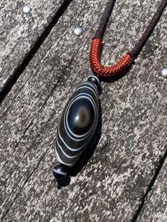 T-760 天珠 多宝天珠 ネックレス 風水 最強パワー 開運魔除け 鉱物浄化