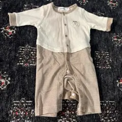 SLAP SLIP チェック柄ロンパース　Bebe