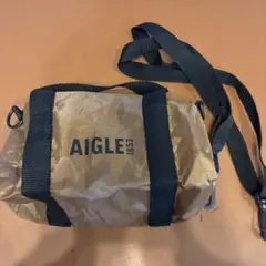 BE-PAL2024年10月号の特別付録 AIGLE ナイロンバッグ ベージュ
