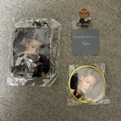 ELLYセット 缶バッジ クリアチャーム クリアスタンド