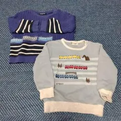 90サイズ トレーナー 2点セット