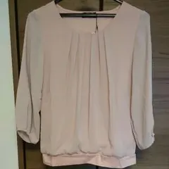【新品・未使用】【Lサイズ】レディースブラウス・ピンク