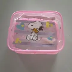スヌーピー ビニールポーチ