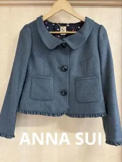 【ほぼ未使用品】大幅値下げ中★ANNASUI フリルジャケット Mのサムネイル