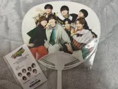 なにわ男子　popmall ステッカー　うちわ