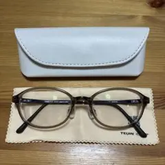 眼鏡市場 FREE FIT フリーフィット FFT-071 ブラウン　茶色