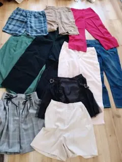 yuni パンツ ドット