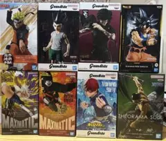 フィギュア まとめ売り 8点セット 呪術廻戦 ヒロアカ 鬼滅の刃