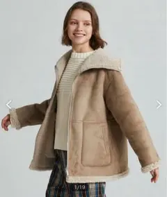 【TOMORROWLAND】MACPHEE ムートンコート