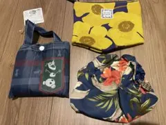 アナと雪の女王エコバッグ ポーチ2点　3点まとめ売り