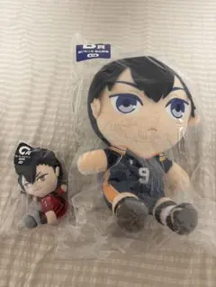 ぬいもっち ハイキュー B賞影山 Ｃ賞黒尾
