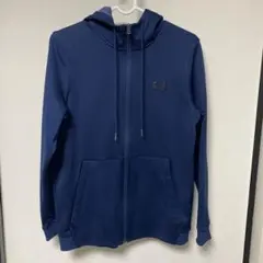 アンダーアーマー ネイビー フルジップパーカー