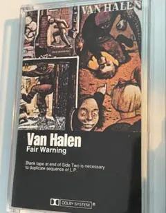 US カセット　VAN HALEN ヴァン ヘイレン 『戒厳令』　TAPE