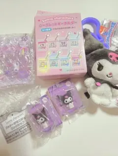 クロミ　パッケージミニチュア　カラフルポップモンスター　サンリオ　ガチャ