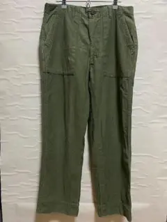 ま*な様 米軍 ベイカーパンツ OG 107 W34 L29 69年度会計 アル - メルカリ