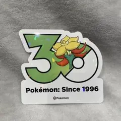 ポケモン 韓国限定 ポケモンストア　30周年　ロゴ　ステッカー ヒメンカのサムネイル