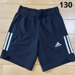 美品　アディダス　ハーフパンツ　130 ブラック