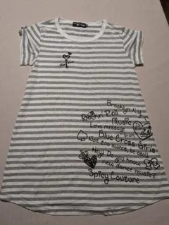 BLUE CROSS spicy label ボーダーTシャツ Mのサムネイル
