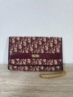 美品 Dior 2way トロッター チェーン ディオール ショルダーバッグ