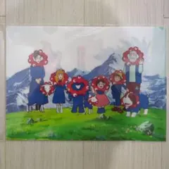 ミャクミャク アルプスの少女 ハイジ クリアファイル 万博 公式