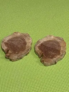 木製輪切り天然木飾り飾り台コースター