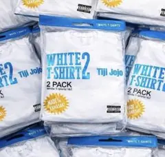 Tiji Jojo 2 PACK WHITE T-SHIRT Lサイズ - メルカリ