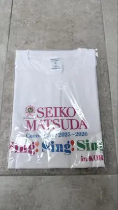 松田聖子2026年韓国 コンサートツアー Tシャツ 2026 Team Seiko Tシャツ ｜松田聖子｜felicia club by SEIKO MATSUDA