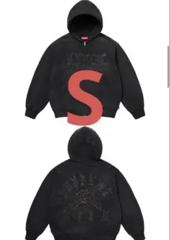 ヨ*シ様 最安値supreme Leather Appliqué ZipUpHo | Mercari
