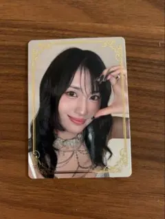 モモ　箔押し タワレコ ラキドロ トレカ TWICE MISAMO PLAY