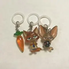 ズートピア　めじるしアクセサリー　3種セット