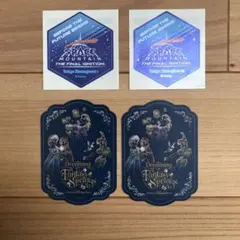 東京ディズニーリゾート　限定ステッカー 4枚セット