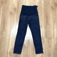 マタニティデニムパンツ　Sサイズ　無印良品のサムネイル